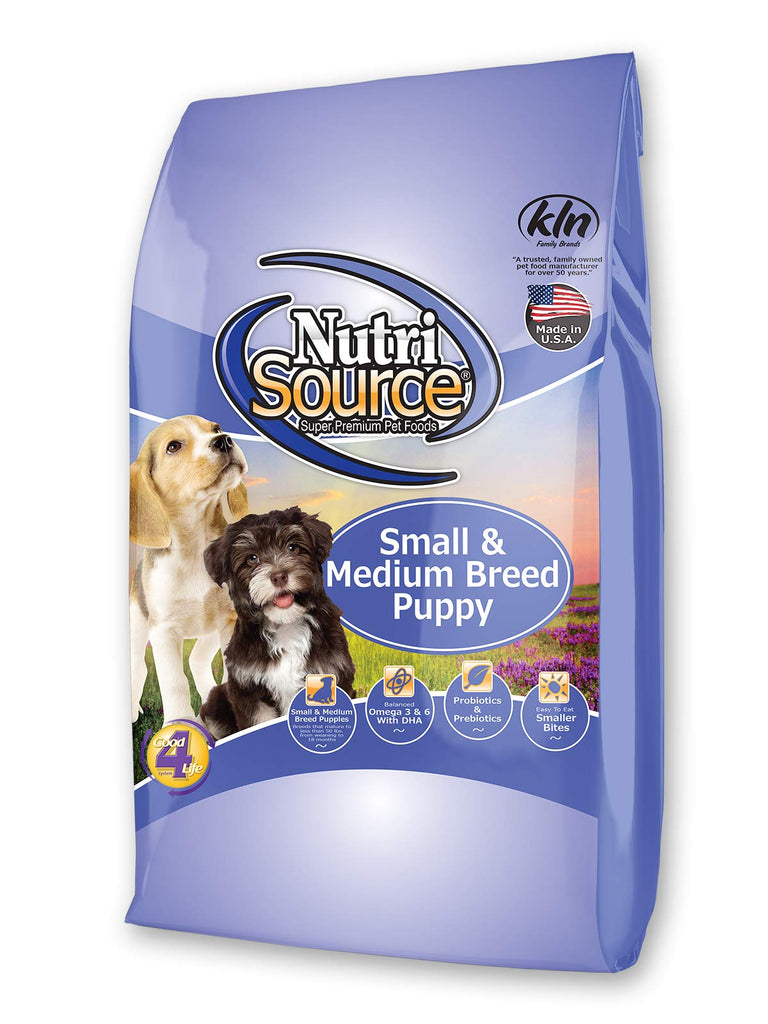 NutriSource Small and Medium Breed Puppy Dry Dog Food Jake s Pet