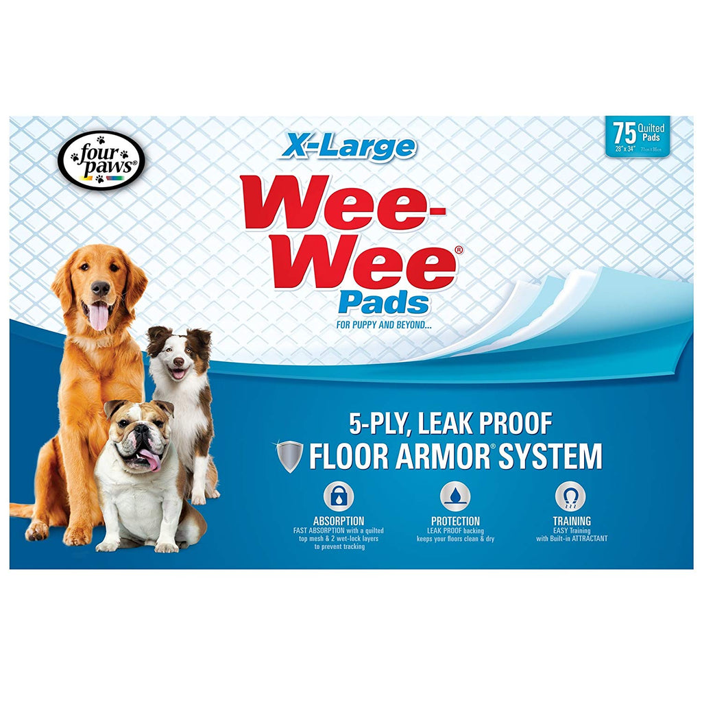 Four Paws X Large Wee Wee Pads Jake s Pet Supply