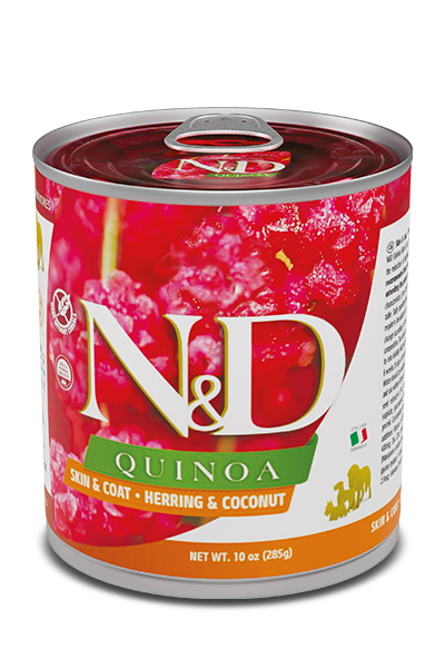 Farmina N&D Quinoa Skin & Coat Herring & Coconut for dogs