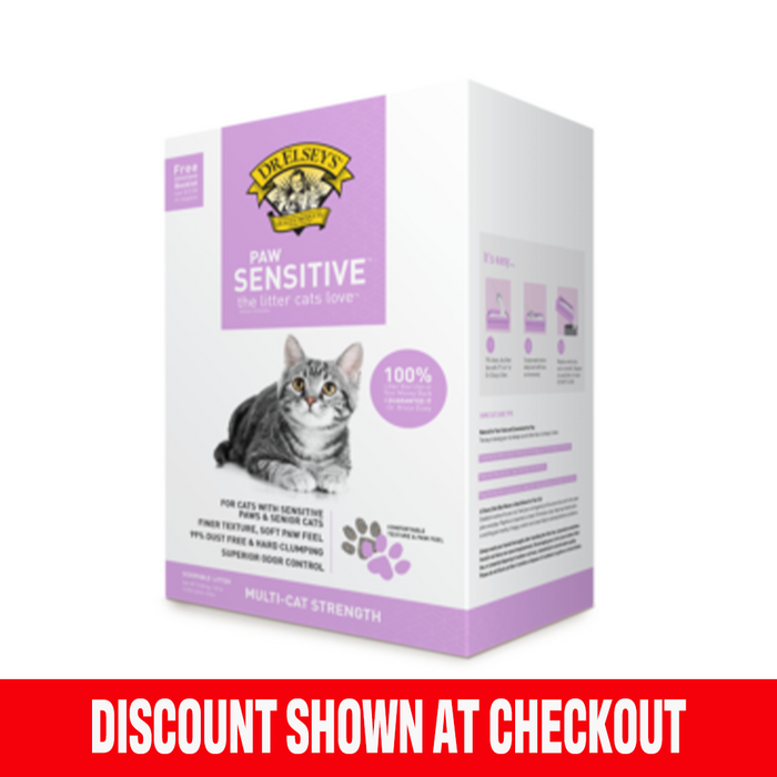 Dr. Elsey's Paw Sensitive Litter 20lb