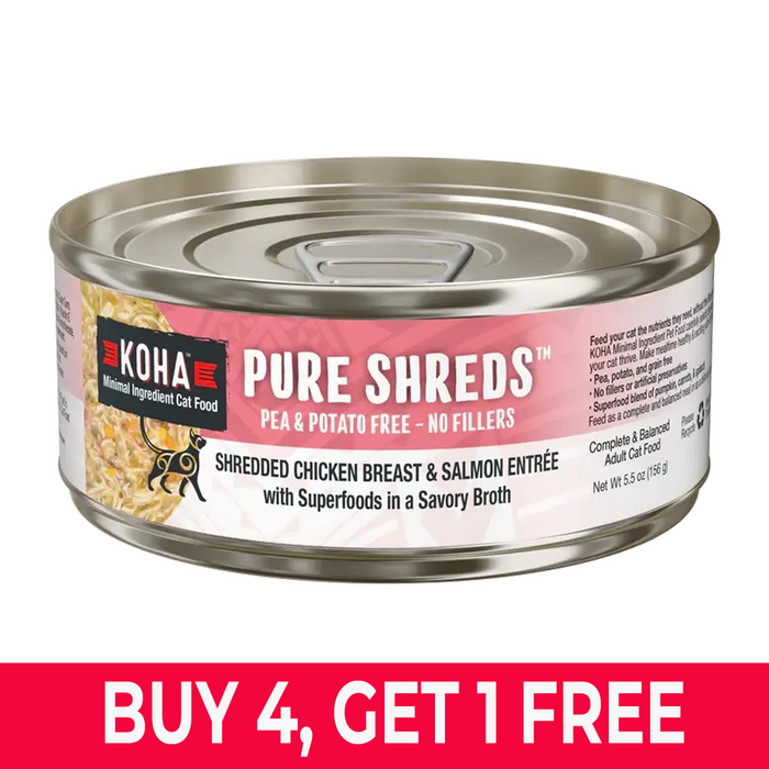 Koha Cat Pure Shreds Chicken Breast & Salmon