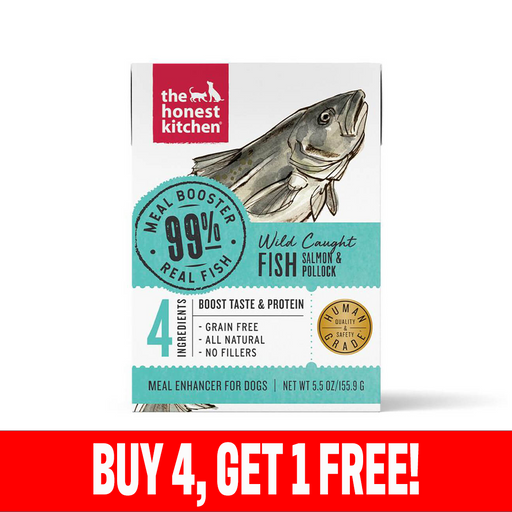 The Honest Kitchen Meal Booster (Pour Over) 99% Salmon & Pollock 5.5 oz