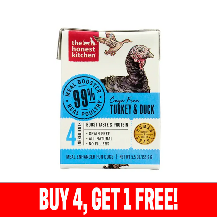 The Honest Kitchen Meal Booster (Pour Over) 99% Turkey & Duck 5.5 oz