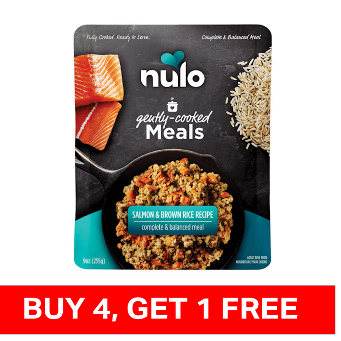 Nulo Gently Cooked Meals-Salmon & Brown Rice