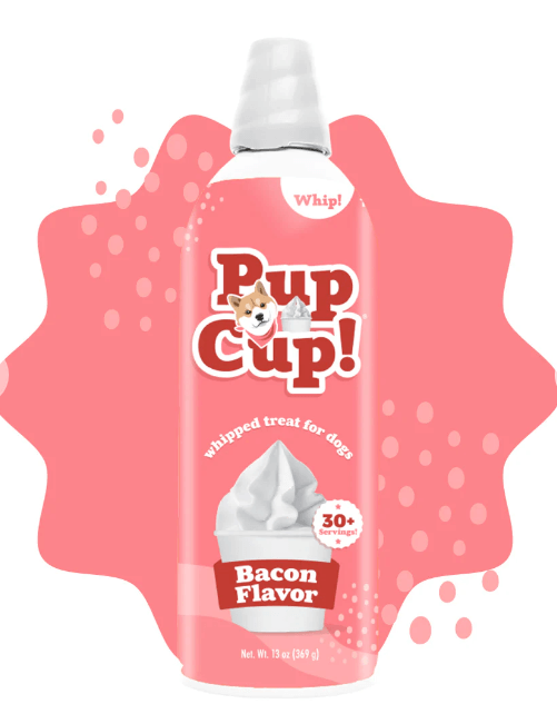 Pup Cup Whipped Treat for Dogs-Bacon