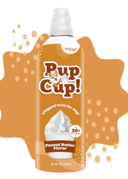 Pup Cup Whipped Treat for Dogs-Peanut Butter