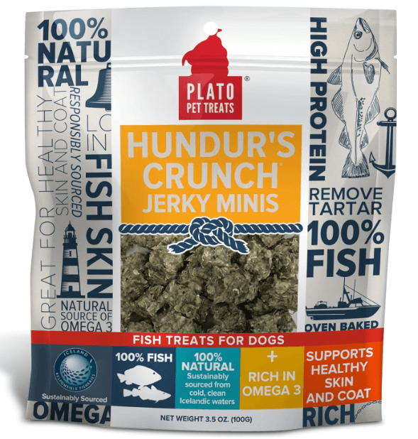 Plato Hundur's Crunch Jerky Minis