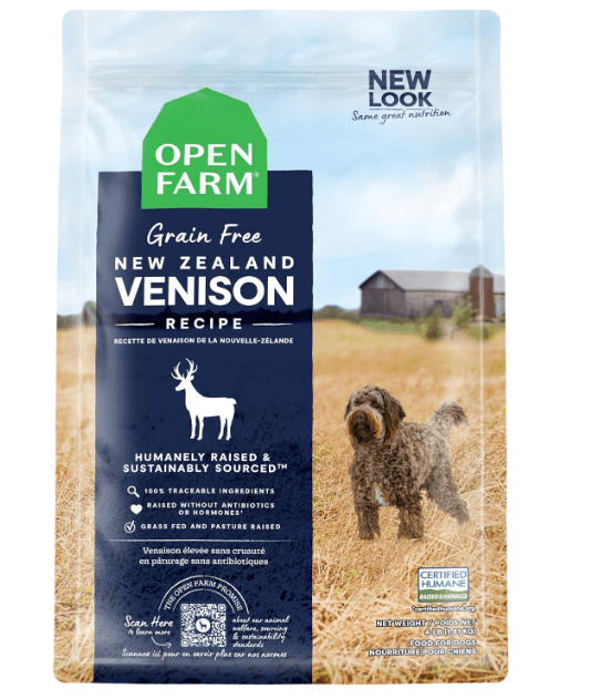 Open Farm Grain Free New Zealand Venison Dog Food