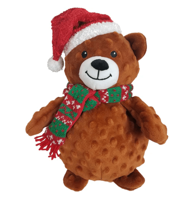 PetLou Christmas Bear 10"