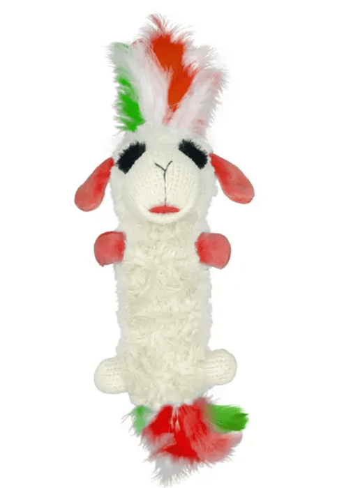 Multipet Holiday Lamb Chop Cat toy