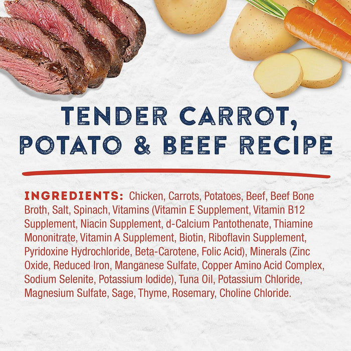 Natural Balance Platefulls Tender Carrot, Potato & Beef Recipe