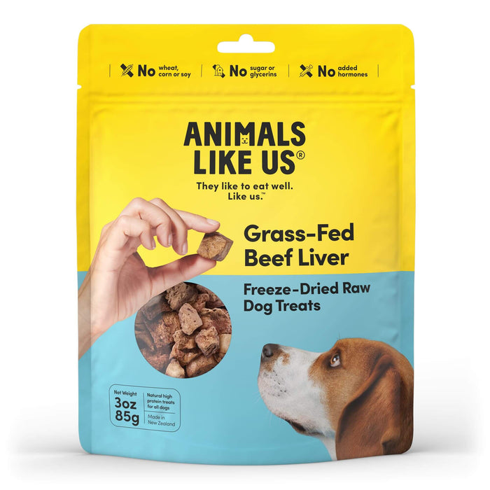 Animals Like Us Freeze-Dried Grass Fed Beef Liver, 3oz