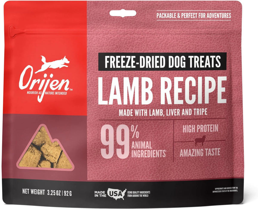 Orijen Freeze Dried Lamb Dog Treat Healthy Dog Treats Near Me Jake s Pet Supply