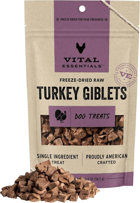 Vital Essentials Freeze-Dried Turkey Giblets Treat