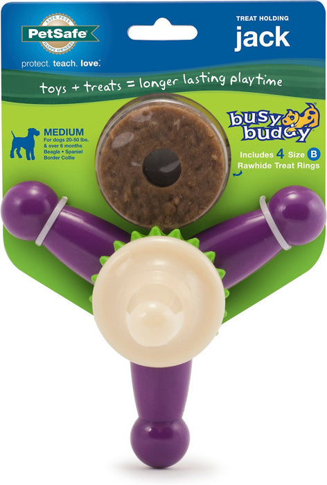 Busy Buddy Jack Dog Toy, Small