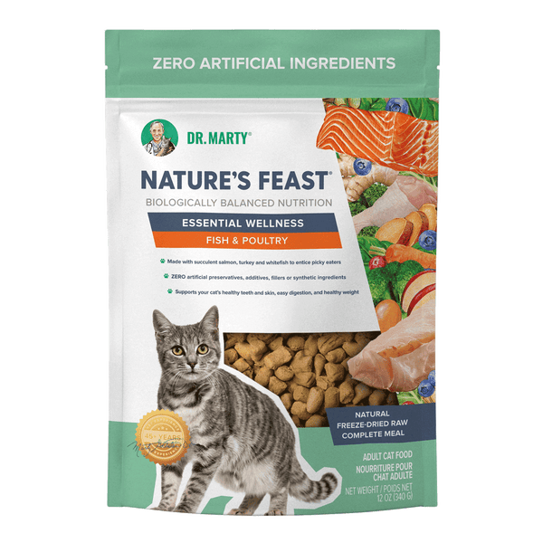 Dr. Marty Freeze Dried Raw Nature s Feast Cat Food Fish